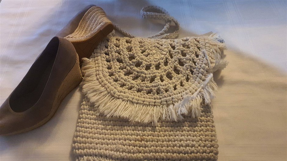 Toni Pons 36 Mde in Spain and Wooven Shoulder Bag , As New . Others