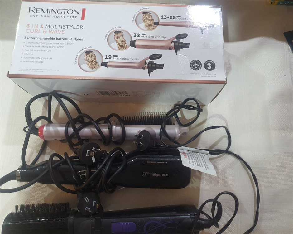 4x Hair Styler New and Minor Use. Others