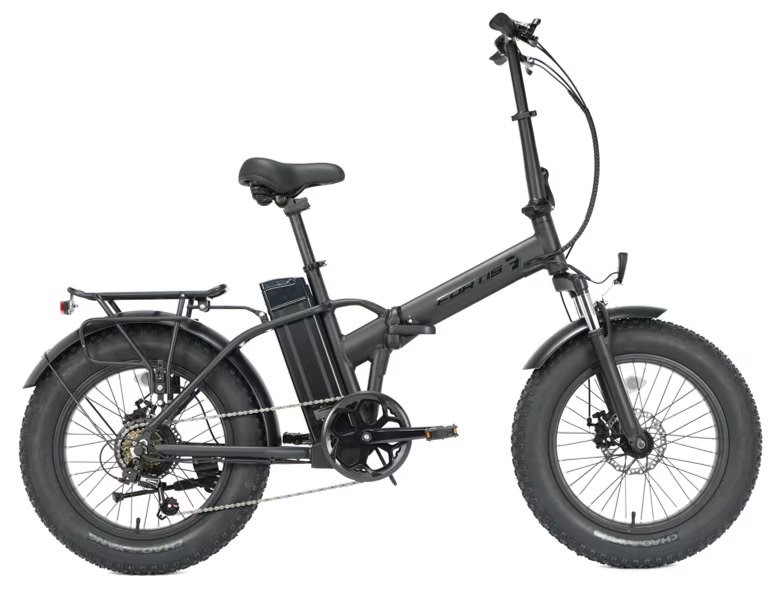 FORTIS 20" Fat Tyre Foldable Electric Bike - FS20FATEBKC NB: no battery, no