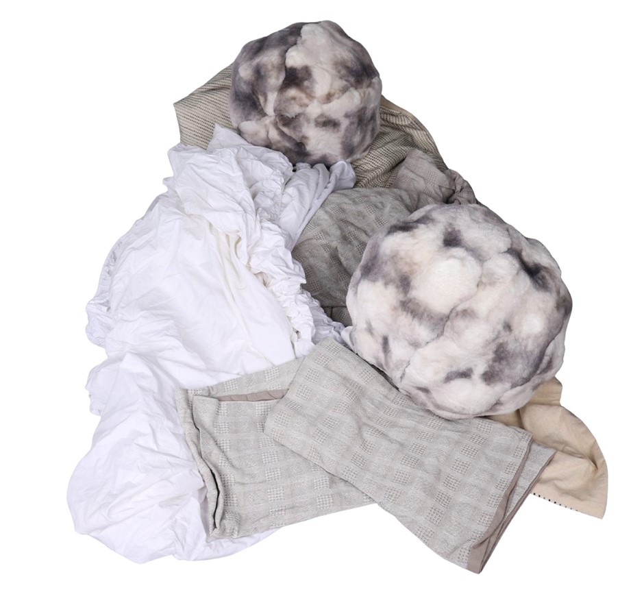 Assorted Beddings & Cushions, inc. SOUTH POINT & ISTORIA HOME, And More. NB