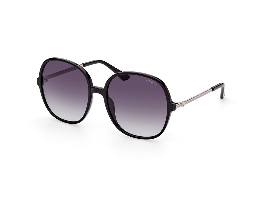 GUESS Women's Sunglasses, 59-18-140, Shiny Black (01B), GU7844. RRP: $90.