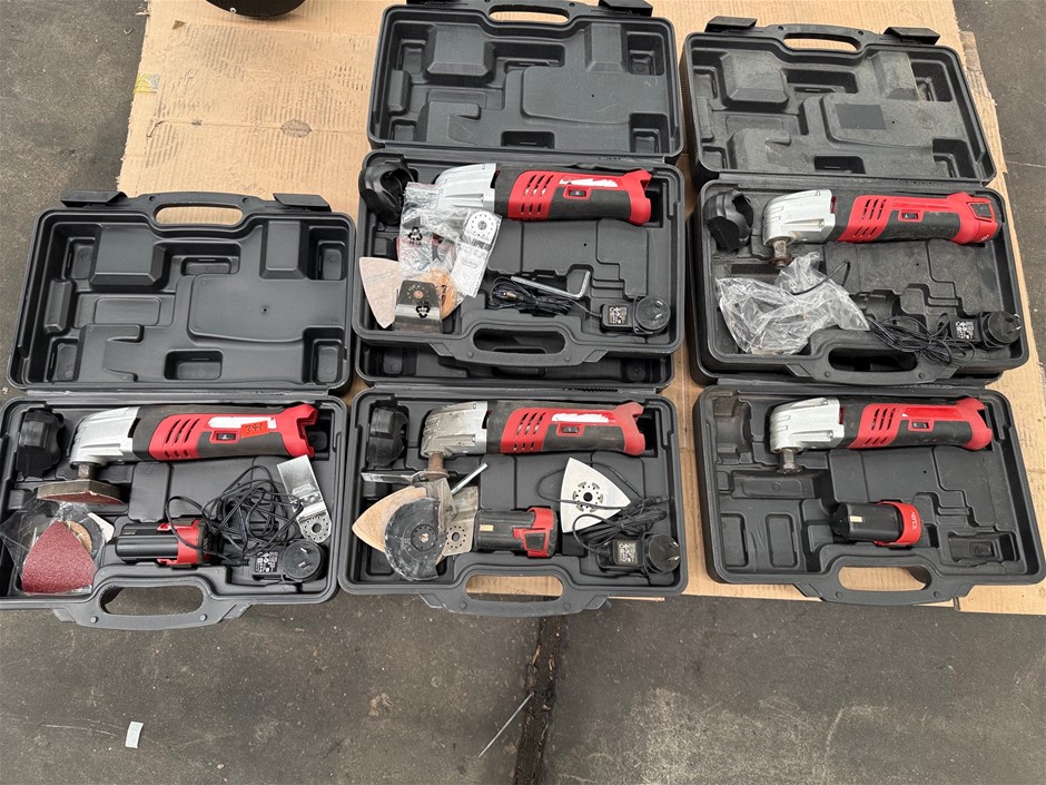 10.8V Lithium Ion Cordless Multifunction Tool x 5 units
