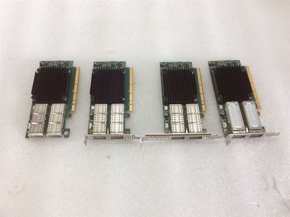 Mellanox ConnectX IB CB194A FDR InfiniBand PCIe Network Adapter (Lot of 4)