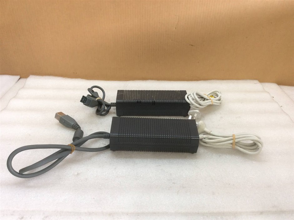 Microsoft Xbox 360 DPSN-186EB-1A / HP-AW175EF3P Supply Adapter (Lot of 2)