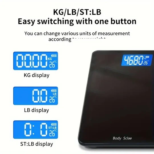 Ultra Slim Digital Bathroom Scale - Most Accurate Body Weight Scales