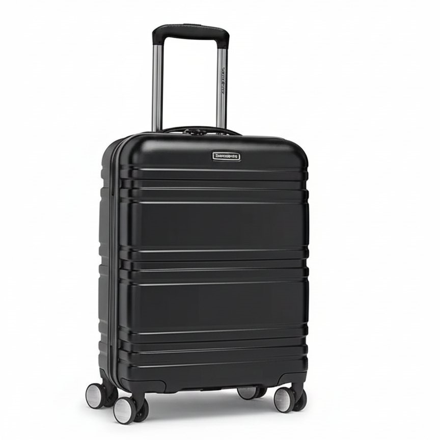 SAMSONITE Parallax Hardside Luggage Case, Carry-on, Black (23x55x39cm) NB: