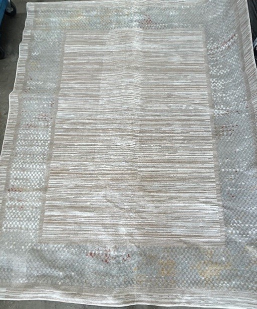 TAHARI Urbanite Indoor Area Rug, 240cm x 300cm, Grey/Multi. Made in Turkey.