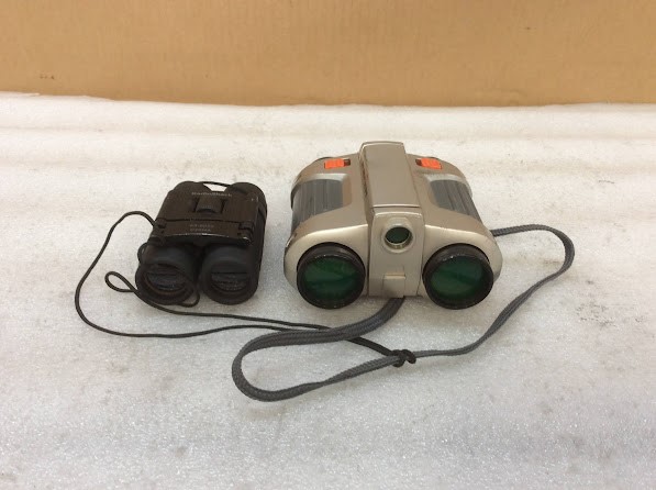 Spy Night Scope&RadioShack 63-8052 Compact Binoculars (Lot of 2)