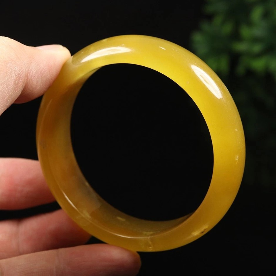 58mm Chinese Certified (A Grade) Natural Jade Bangle