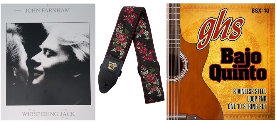 BUNDLE of 3 items: SONY MUSIC John Farnham – Whispering Jack (Vinyl Album)