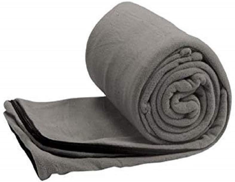 COLEMAN 10 degree C Fleece Sleeping Bag Liner, with carry bag, Grey.