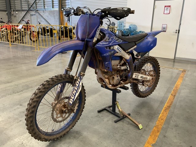 Yamaha 450F Motorcycle