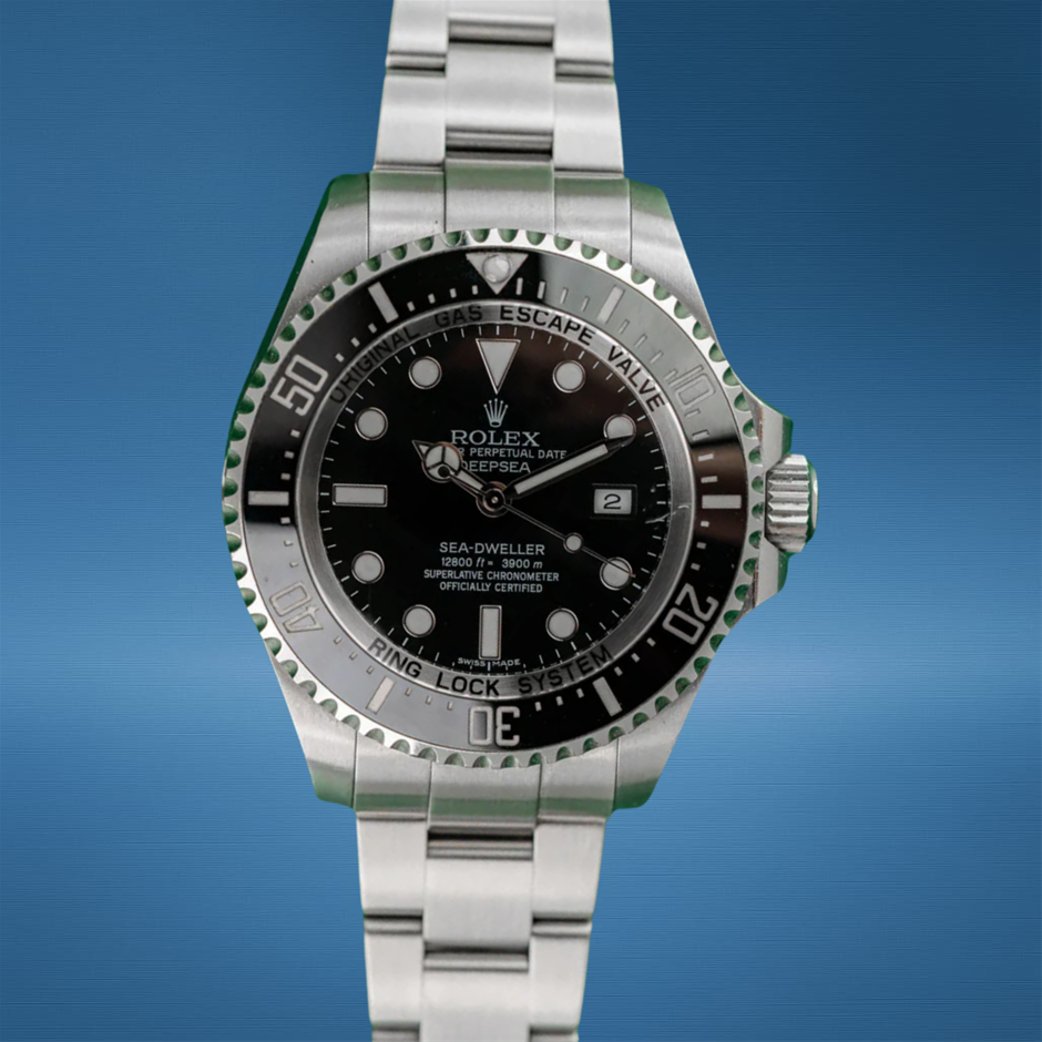 Rolex Sea-Dweller Deepsea 44mm 116660 Stainless Steel Black Dial BxP