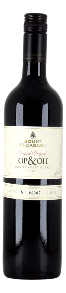 Mount Pleasant OP & OH Shiraz 2005 (1x 750mL), Hunter Valley.