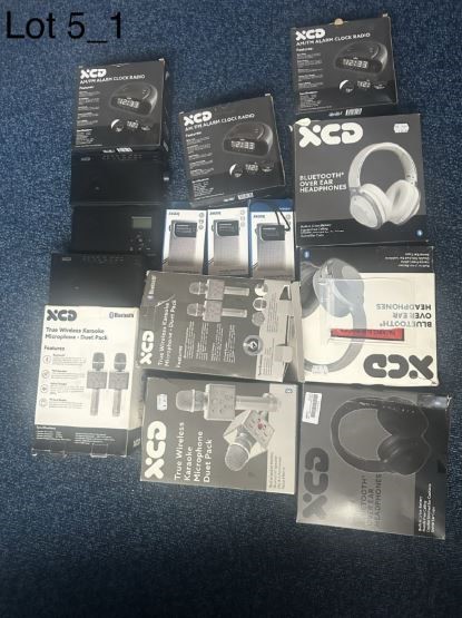 END OF LEASE SALE: Mixed lot of electrical goods