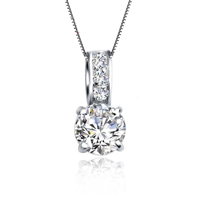 Designer Simulated Diamond Necklace
