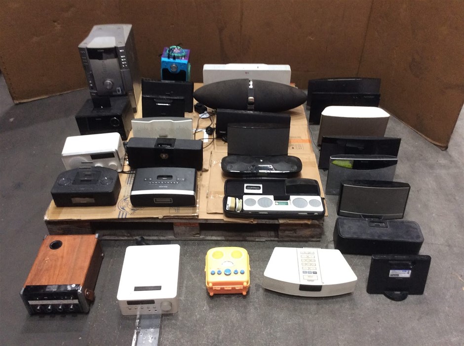 Mixed Brand Bluetooth Speakers and Audio Systems