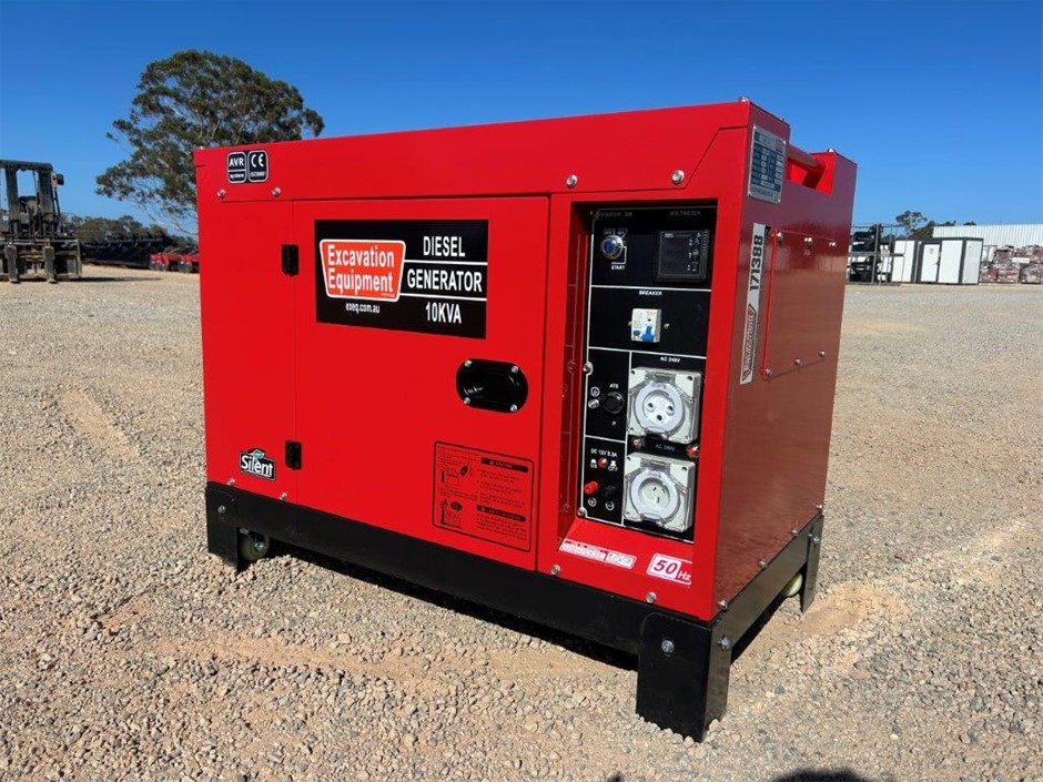 10kVA Generator with ATS(Unused)