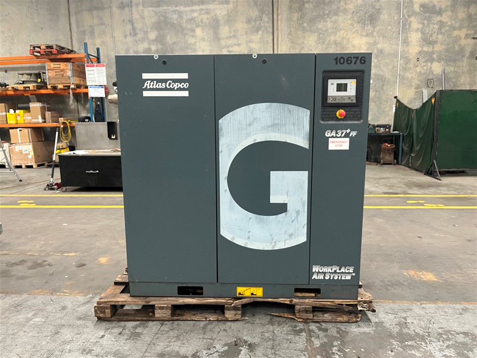 2016 Atlas Copco GA37 FF Compressor - Vic