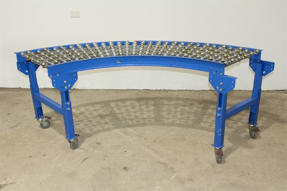 90 Degree Curve Roller Conveyor,