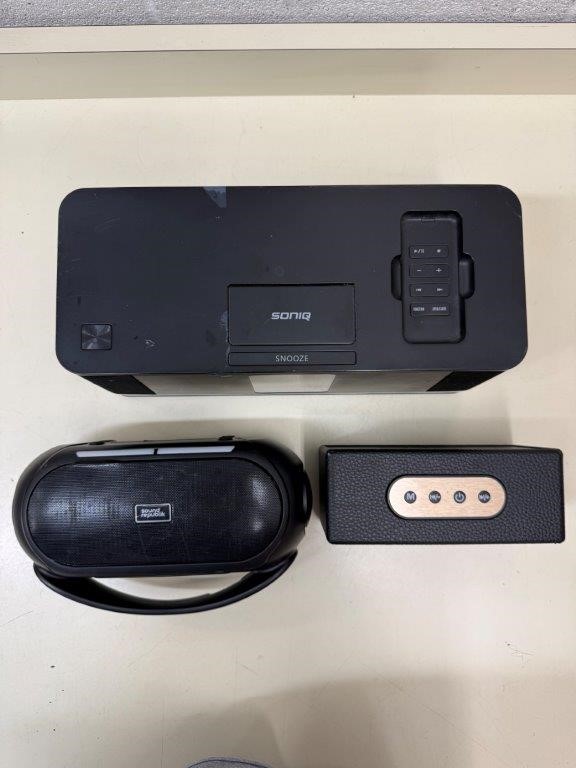 3 x Portable Speakers including