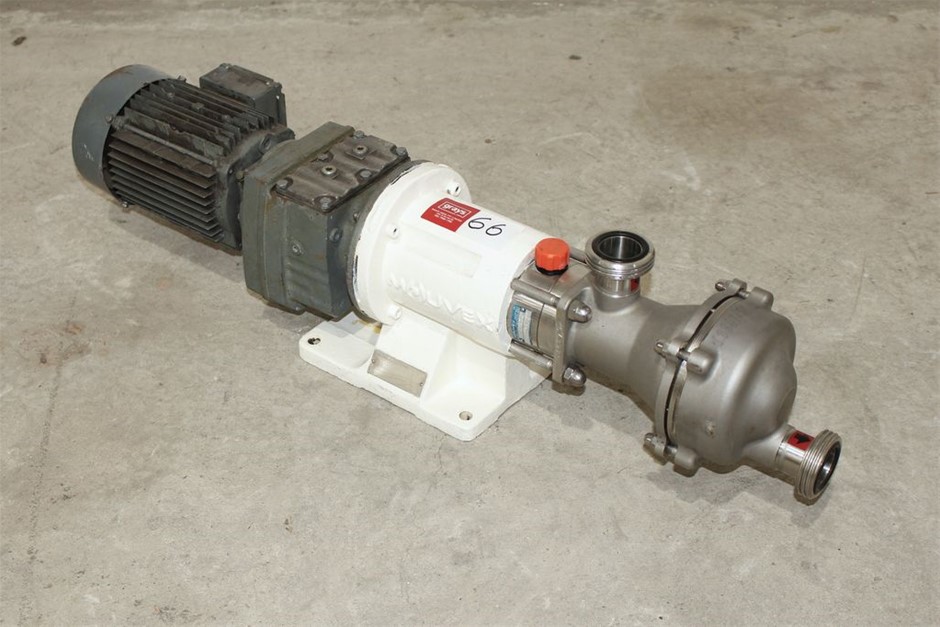 Eccentric Disc S/S Pump, "Mouvex" Model SLC