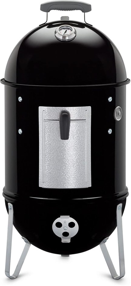 WEBER 37cm Smokey Mountain Charcoal Cooker Low and Slow Smoker.