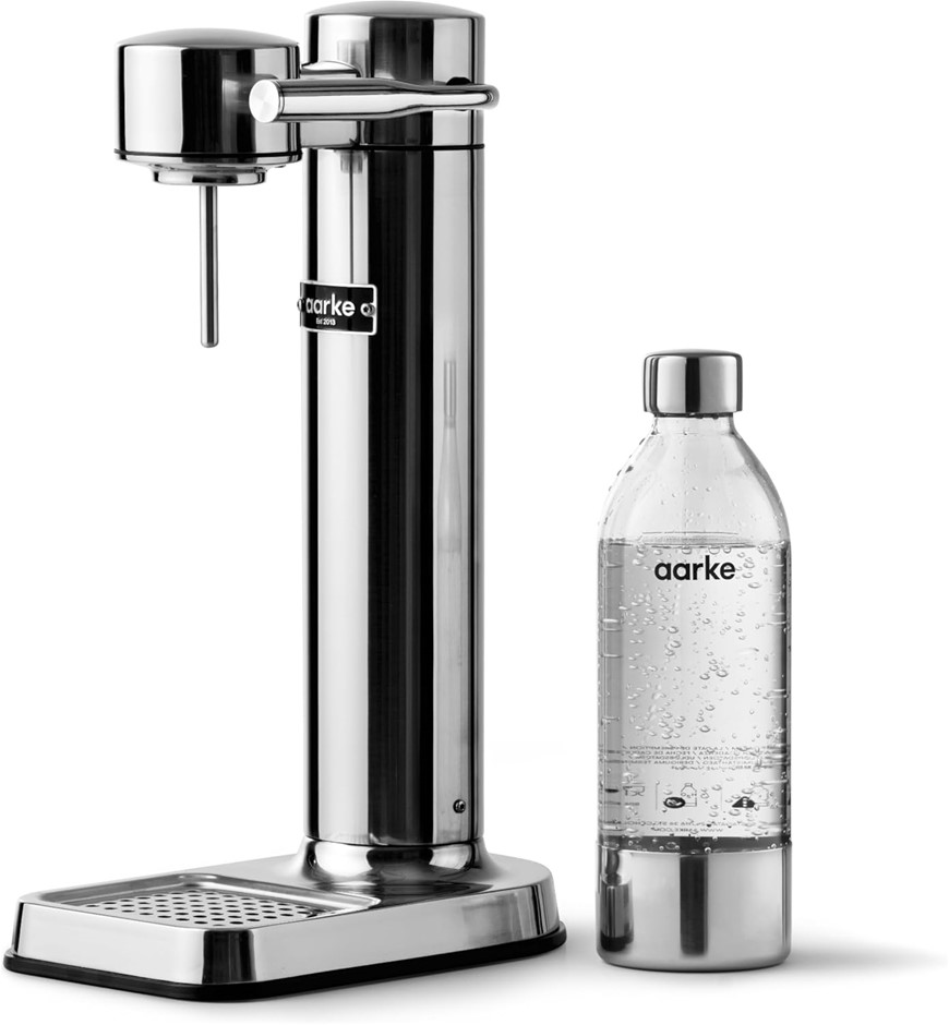 aarke - Carbonator III Premium Carbonator-Sparkling & Seltzer Water Maker-S