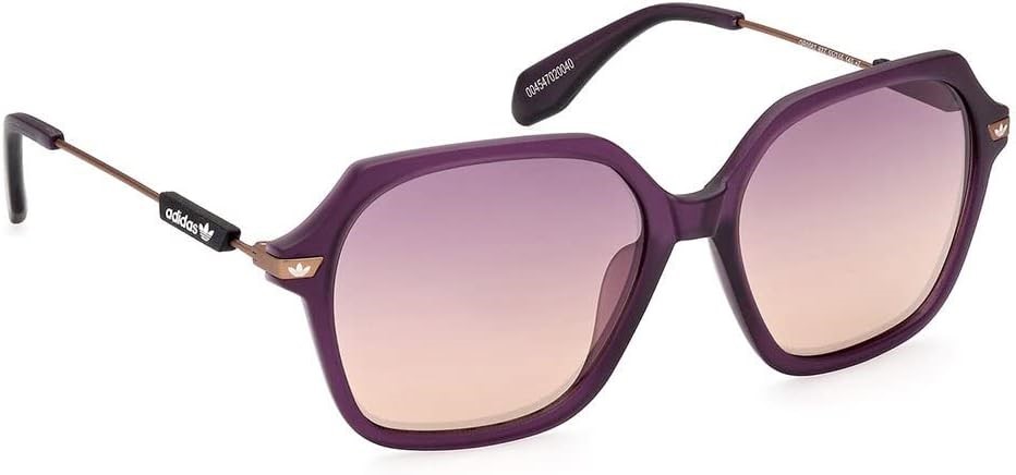 ADIDAS Women's Fashionable Rounded Frame Originals Sunglasses, OR0082, Matt