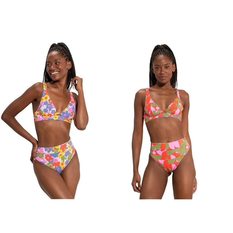 MAAJI Women's Pristine Flower Simona Unmolded Underwire Reversible Bikini