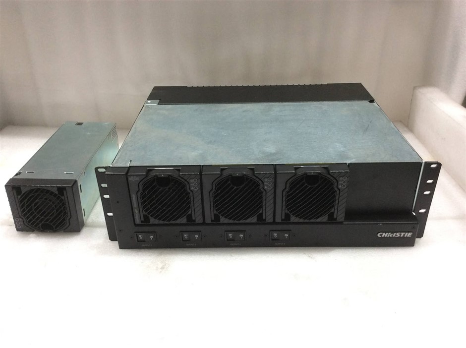 Christie Remote Power 48V Rack Shelf With Alpha Technologies Cordex HP