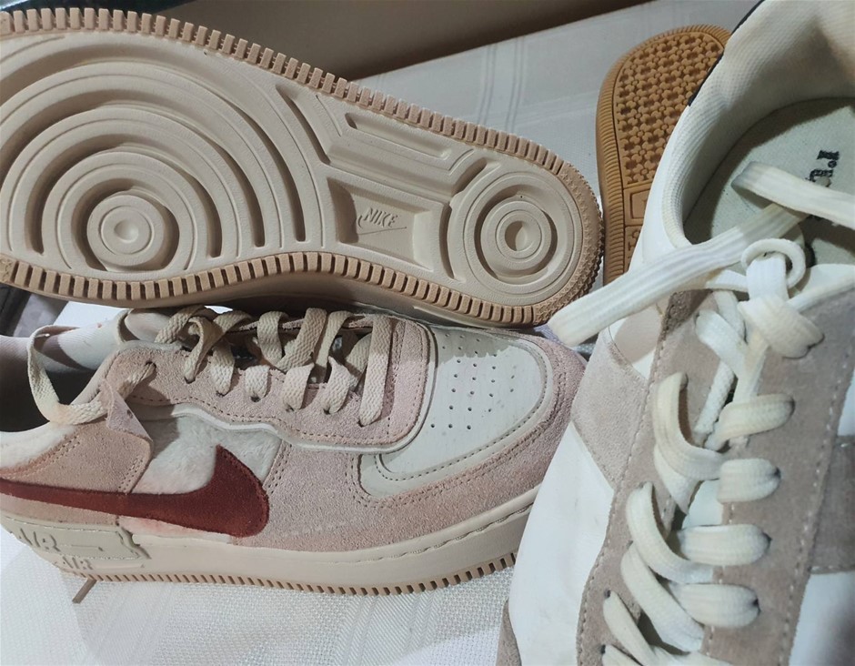 Nike Airforce 1 US 9 And Rubi Shoes 40 as New Others