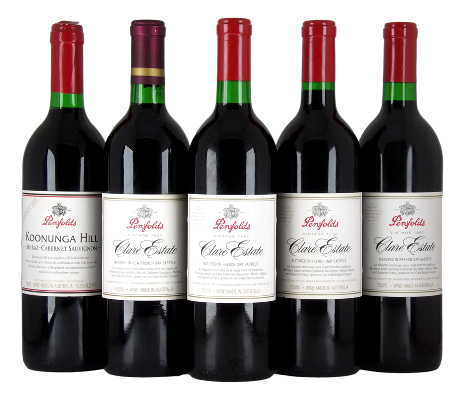 Mixed Penfolds Red Pack (5x 750mL) SA