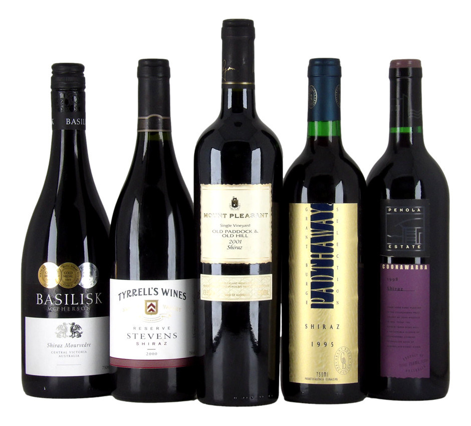 Mixed Shiraz Pack (5x 750mL) Aus