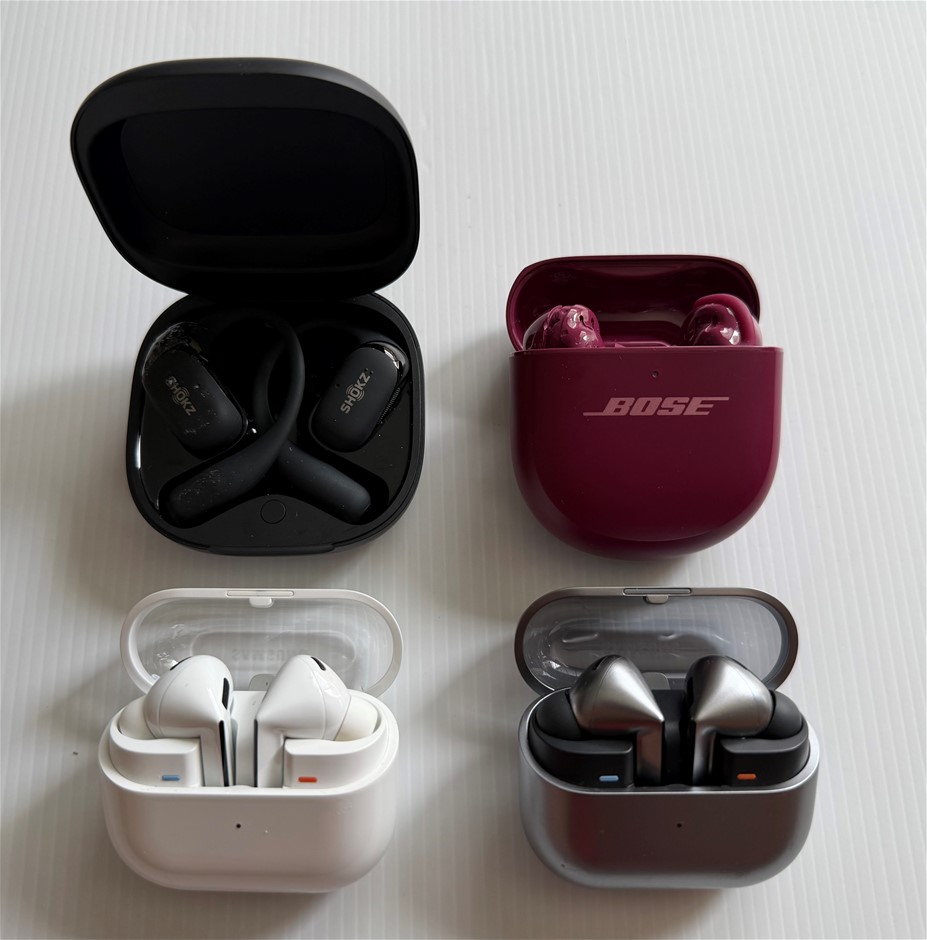 Samsung Galaxy Buds 3 Pro / Bose QC Ultra 2 - For Parts (Lot of 4)