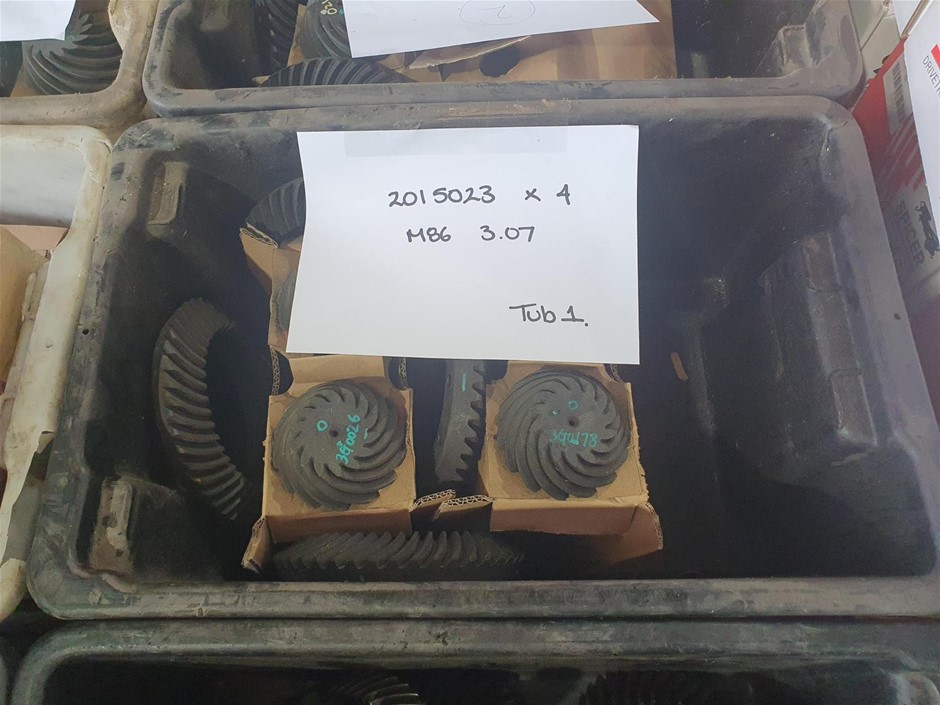 M86 Diff Gear Set 3.07:1 Genuine Holden Crewman Ute Auction (0045 ...