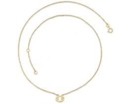 9K YELLOW GOLD VIROSE GOLDO ZODIAC NECKLACE 40-45cm