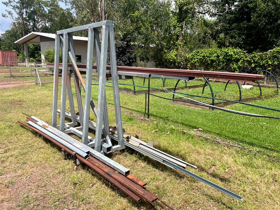 <p>Steel Storage Rack Including Steel</p>