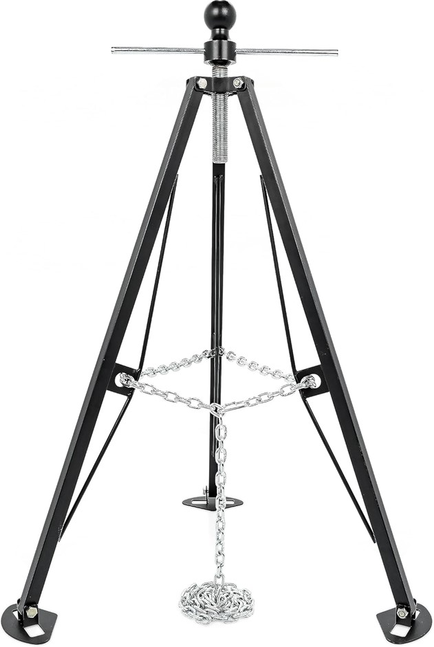 CAMCO Eaz-Lift Camper/RV Gooseneck Stabilizer Tripod Jack | Reduces Movemen