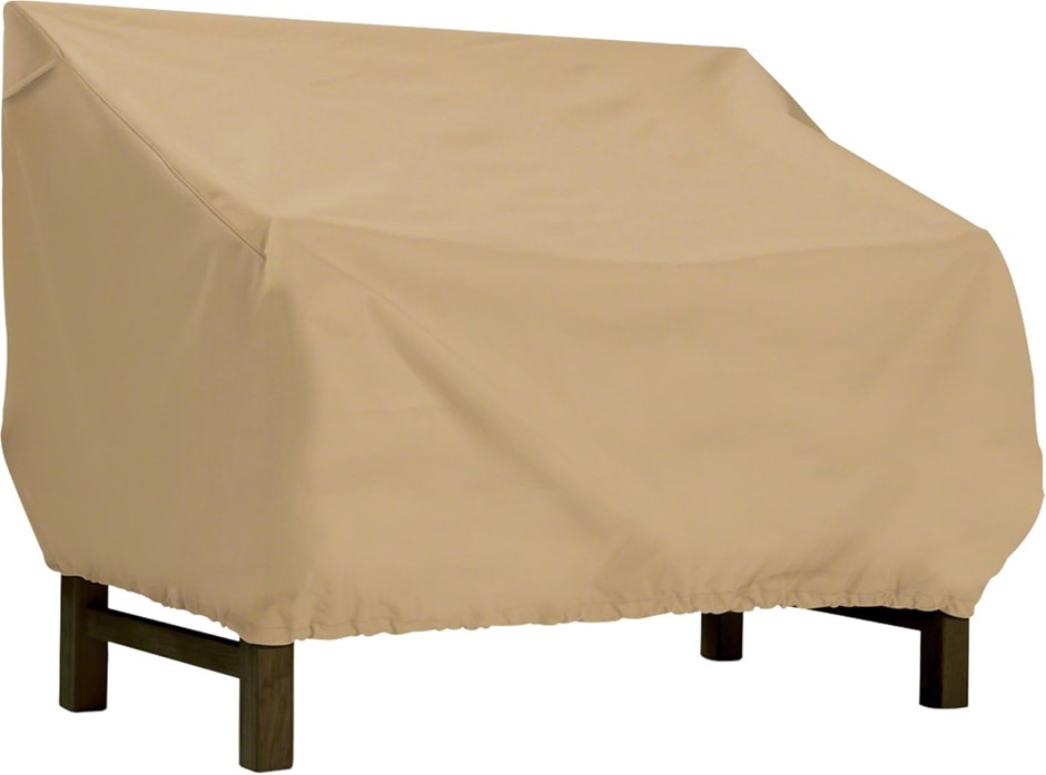 CLASSIC ACCESSORIES Terrazzo Patio Bench/Loveseat Cover for Outdoor Furnitu