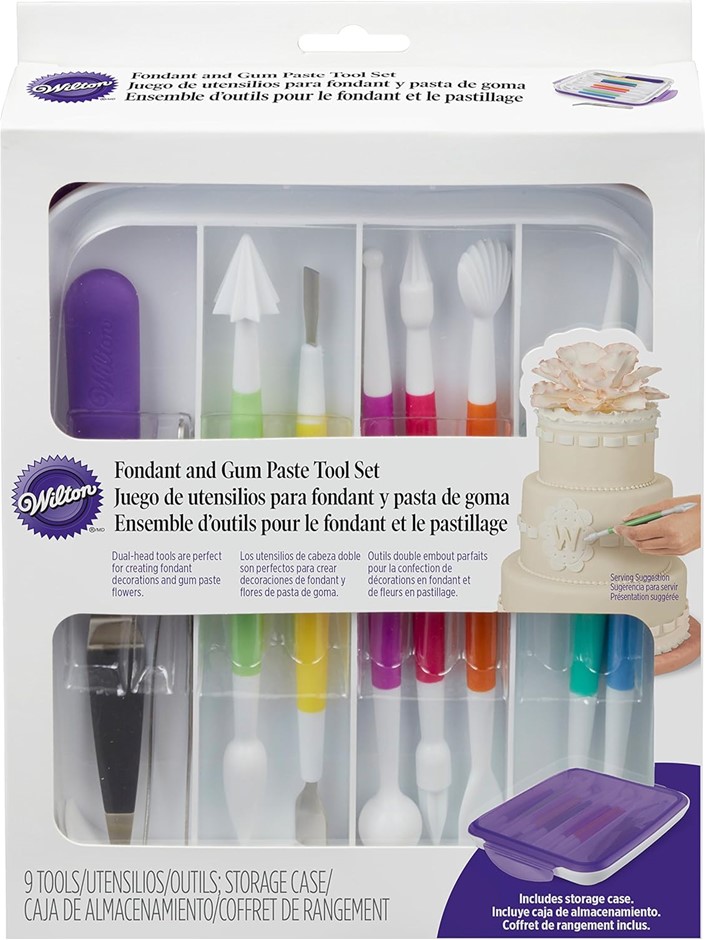 WILTON Fondant and Gum Paste Tools Set.