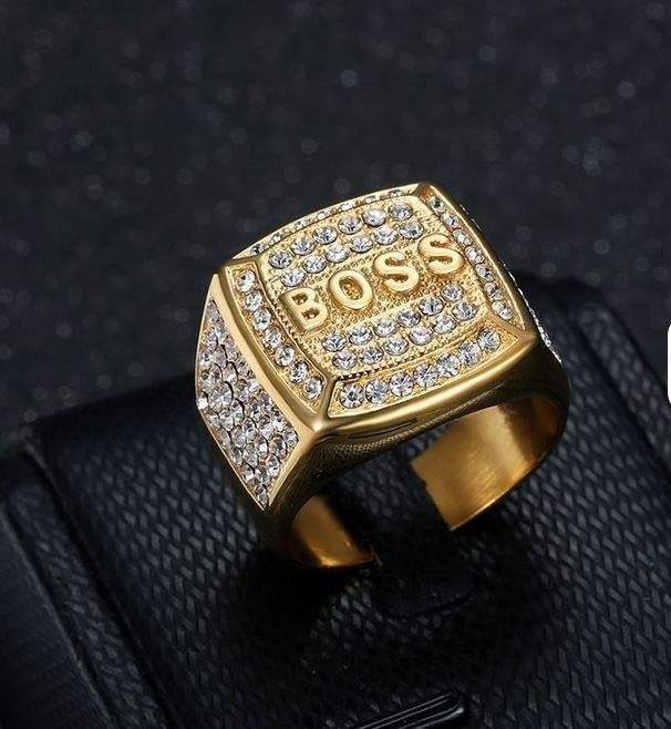 Italy Stamps 925 Silver Hip Hop Men's Ring (Stamps)-11 US