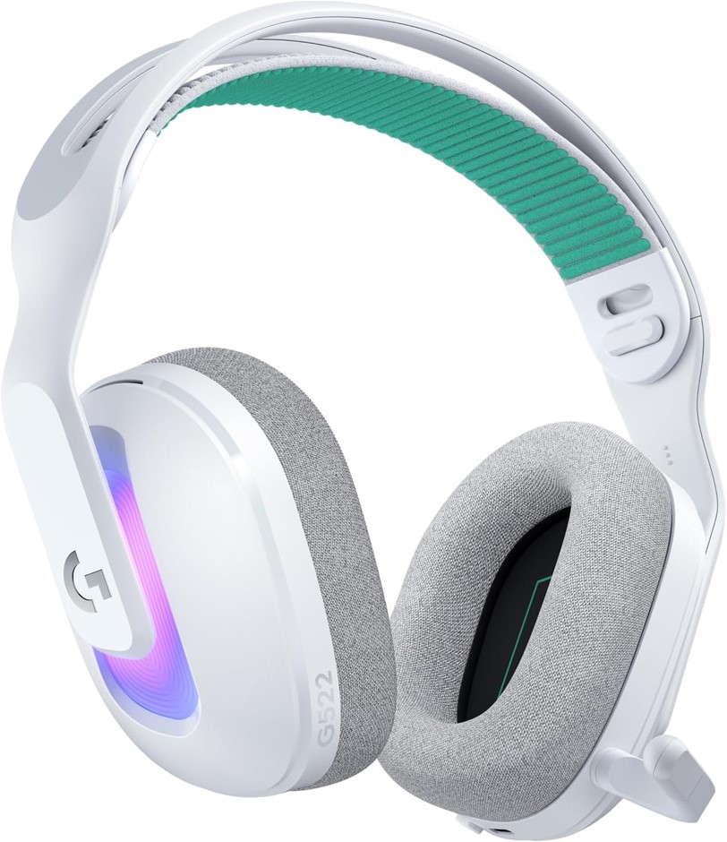 LOGITECH G522 Lightspeed Wireless Gaming Headset - White