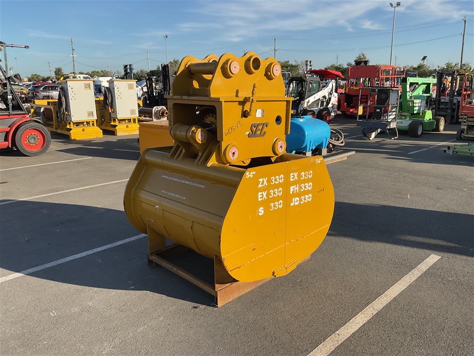 <p>SEC 30-ton Excavator Hydraulic Clam Bucket</p>