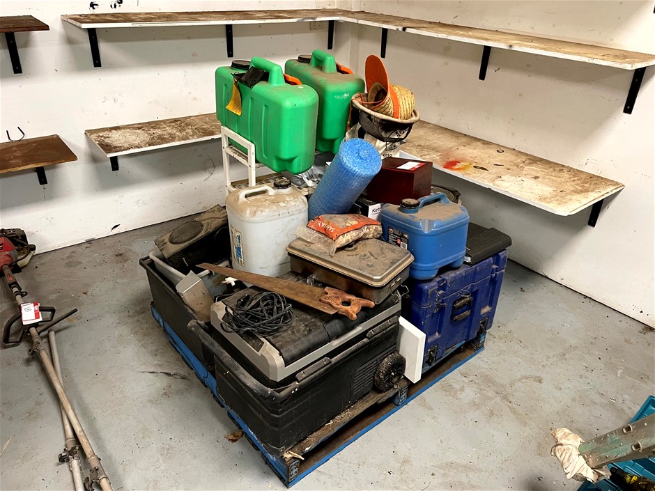 Fridge, Cargo Box & Water Storage