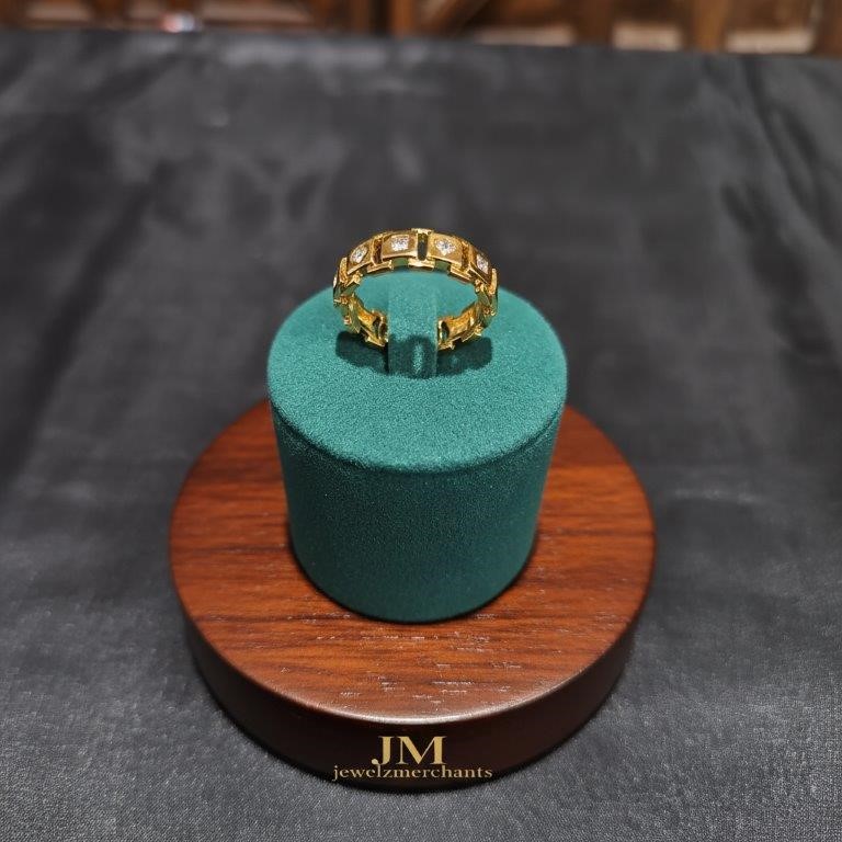 22K/Italy  Gold Filled Ring -(stamped 22K/Italy)-Warranty Quality-8 US