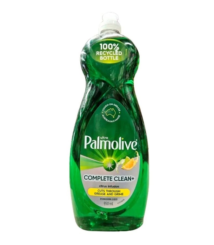 3 x PALMOLIVE Complete Clean Dishwashing Liquid, 950ml. N.B: Damaged packag