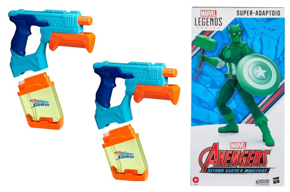 BUNDLE of 2: NERF Super Soaker Dunk-Fill 2-Pack (300ml Easy Fill Tanks) + M