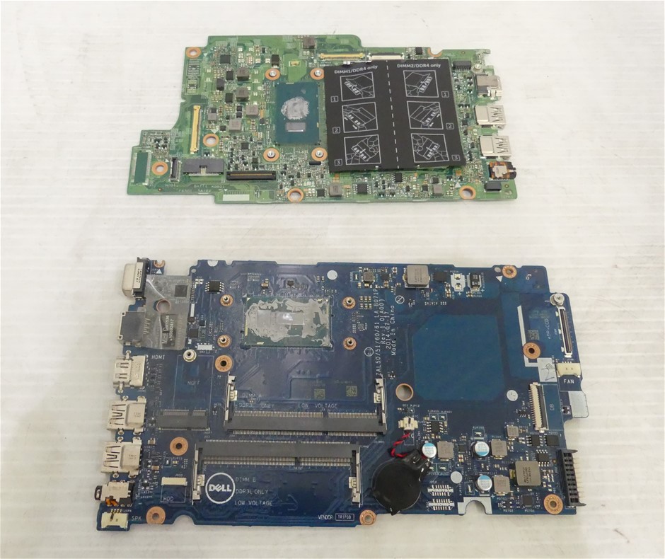 Box of Dell Assorted Model Motherboards Approx. Includes: