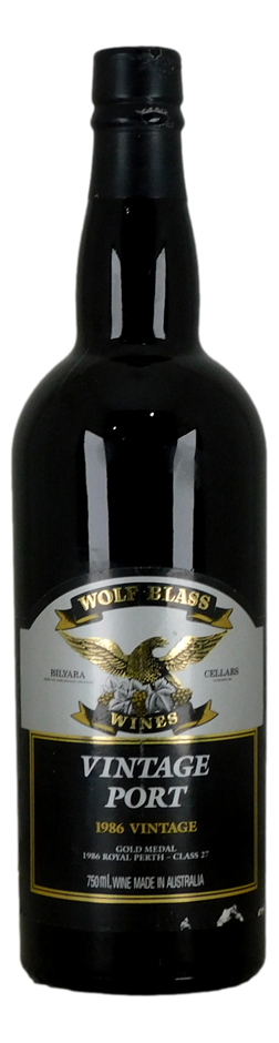 Wolf Blass Vintage Port 1986 (1x 750mL)